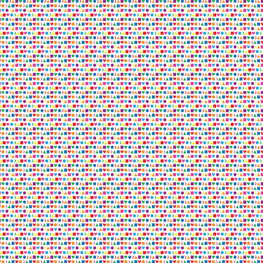 Itty Bitty Back To School Pattern Acrylic Sheets - CMB Pattern Acrylic